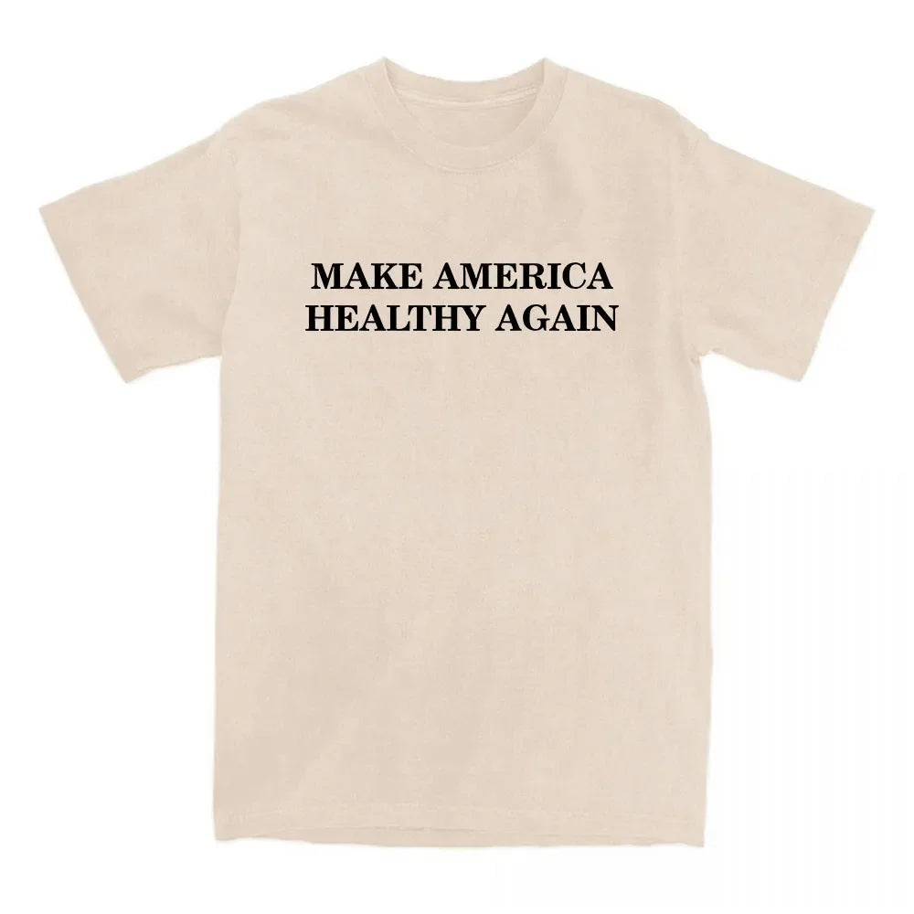 Clothing Make America Healthy Again Tee Shirt For Men