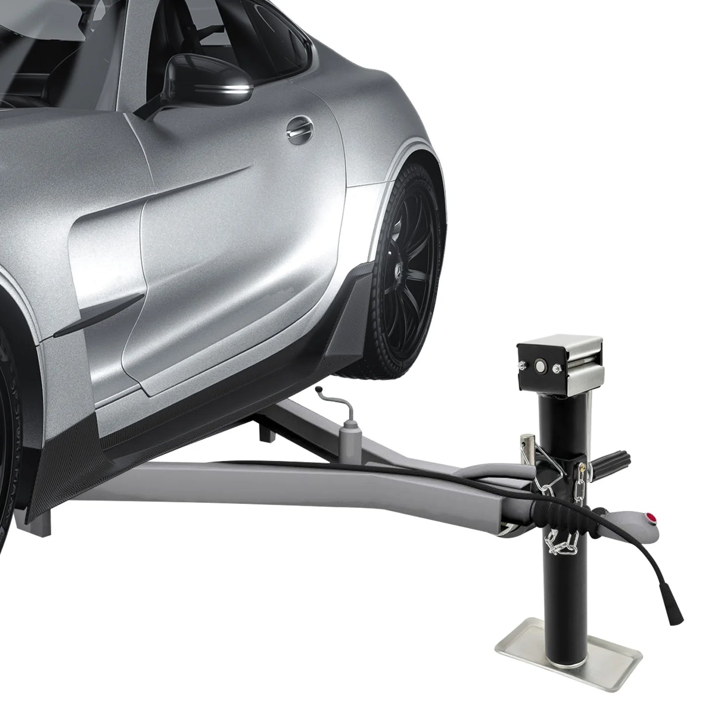 Manual Car Jack Heavy Duty Steel With Support Base