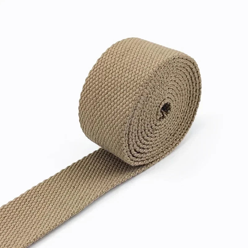 5Meters 20-50mm Cotton Webbing Tapes For DIY Bags Strap