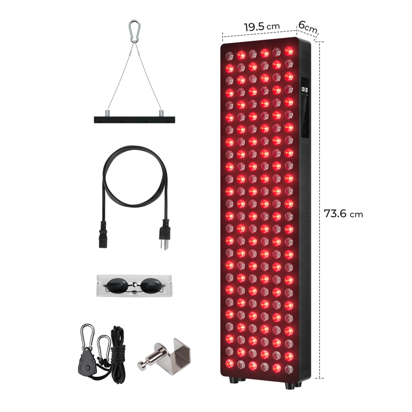 XceeFit No Flicker EMF Dual Chip Red Light Therapy Device