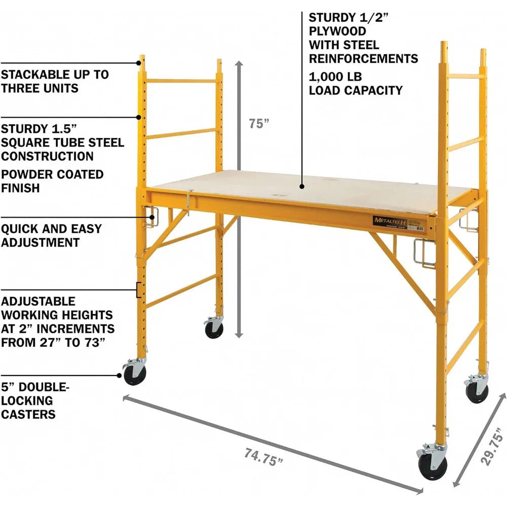 Hign-concerned Scaffolding Platform Bakers Ladder Roofing