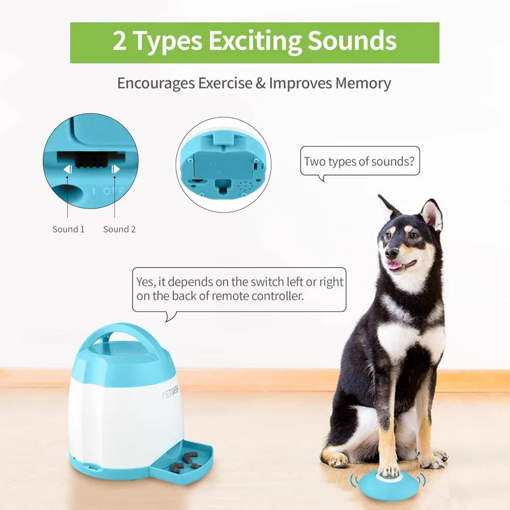 Automatic Dog Treat Dispenser Interactive Dogs Toys Treat