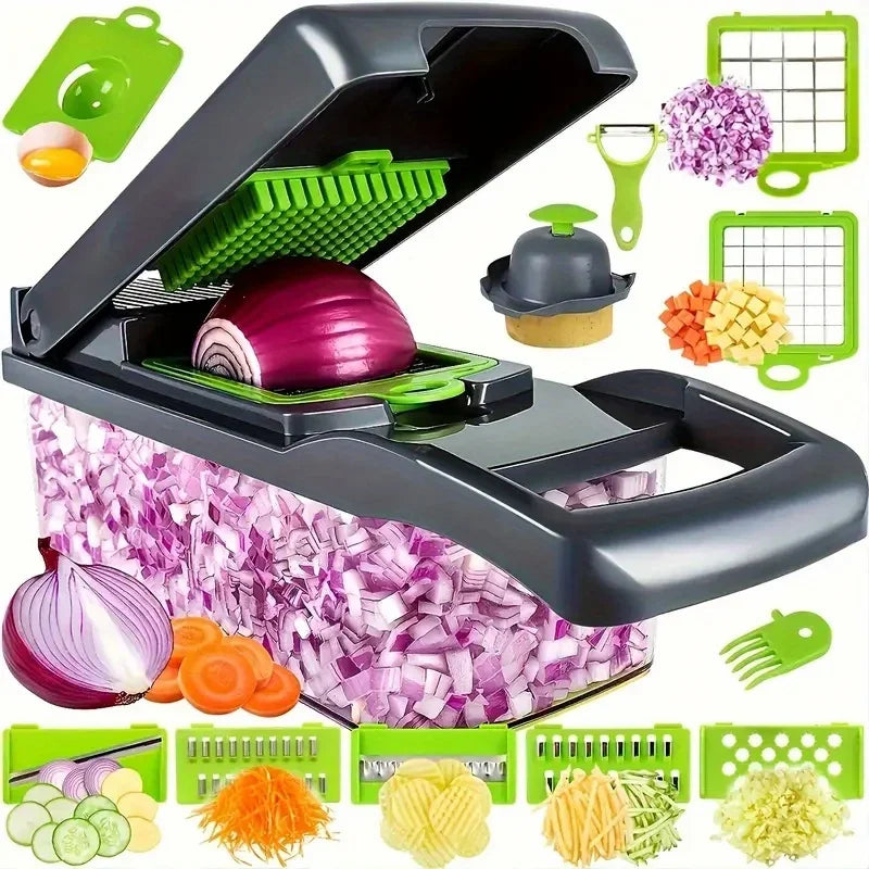 Fruit Vegetable Tools 15 Piece Multifunction Slicer Set