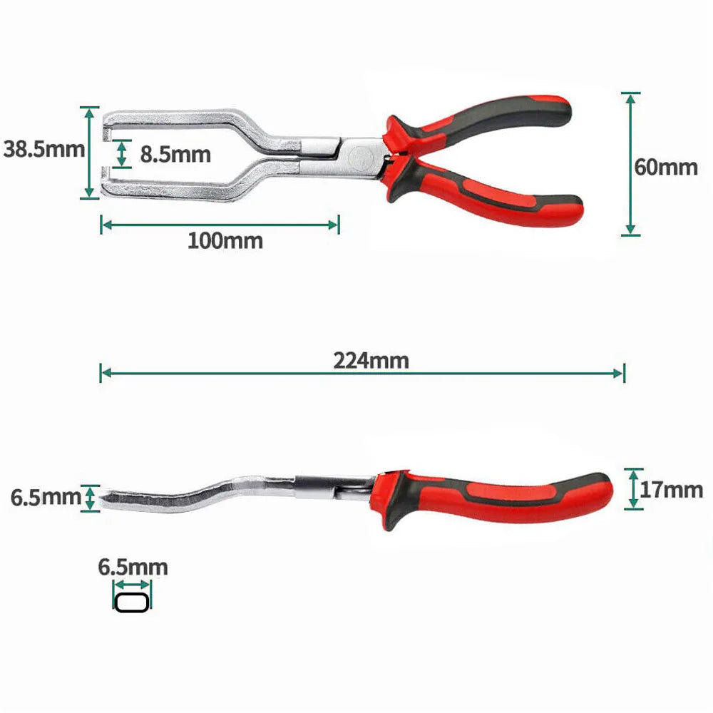 Universal Car Fuel Filter Line Clip Petrol Hose Pipe Disconnect Release Removal Pliers Repair Tool Motorcycle Accessories