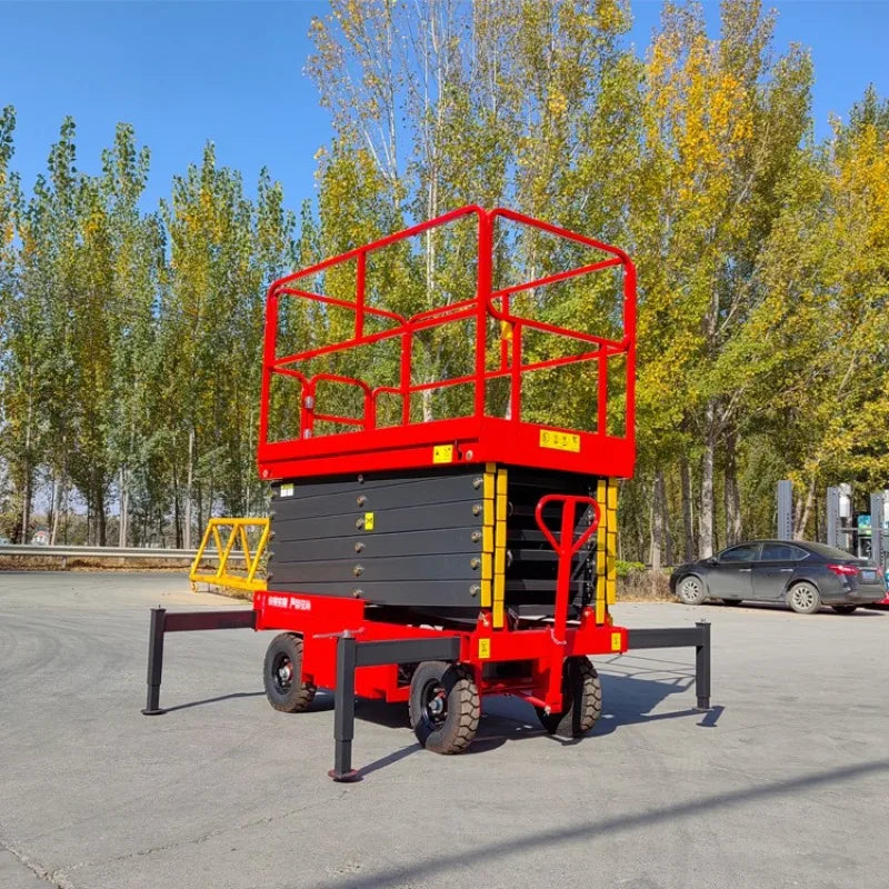 Movable Diesel Aerial Work Platform Hydraulic Scissor Lift