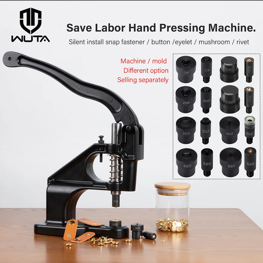 WUTA Manual Button Installation Tool Mute Punching Rivets