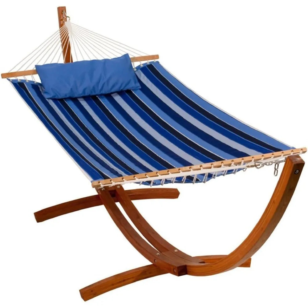 13' Reversible Sunbrella Quilted Hammock for Relaxation