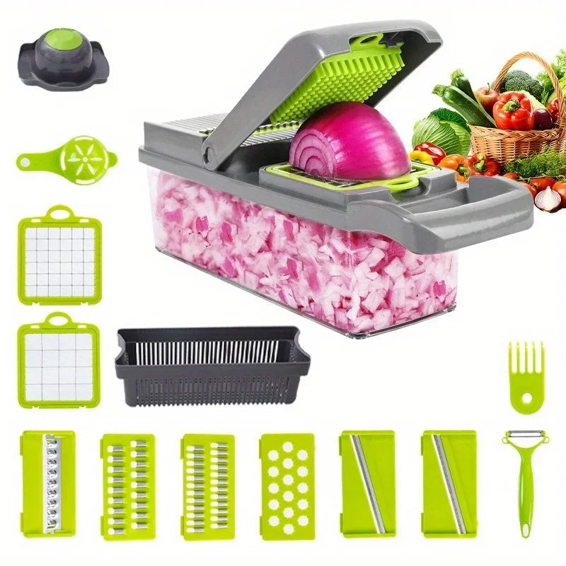 Fruit Vegetable Tools 15 Piece Multifunction Slicer Set