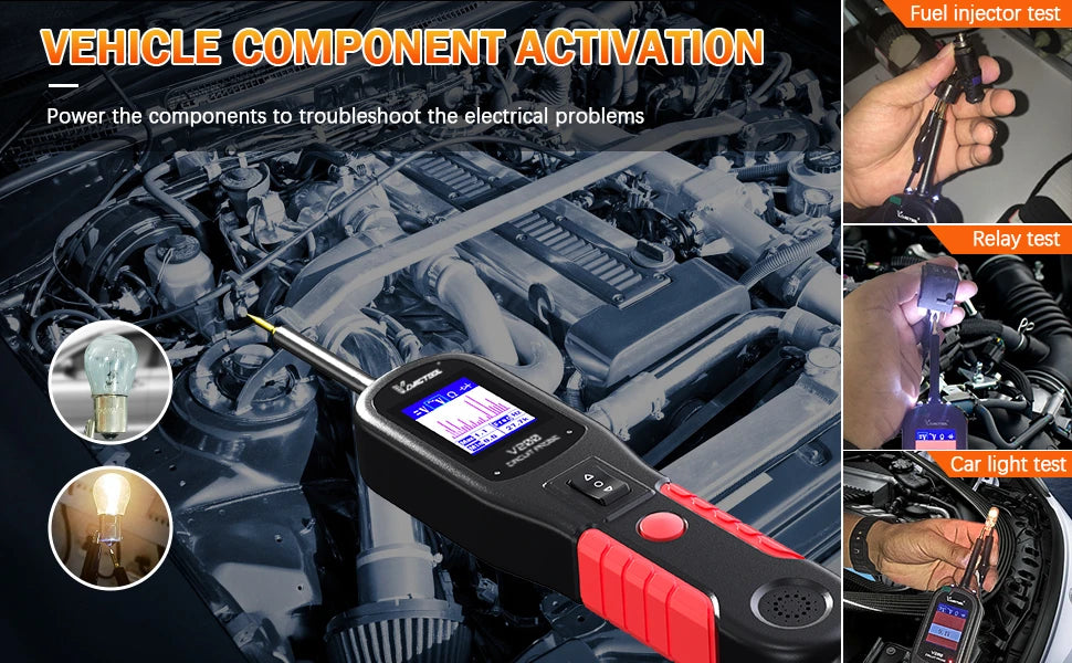 VDIAGTOOL V200 Car Electric Circuit Tester 6V-30V Kit
