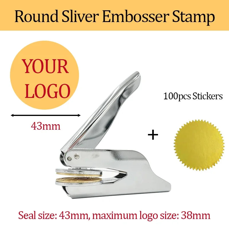 Customized Embossed Stamp Personalized Custom Book Embosser