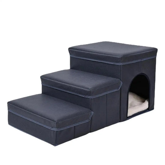 Foldable Dog Steps Dog Stair Portable Dog Steps With Storage Box