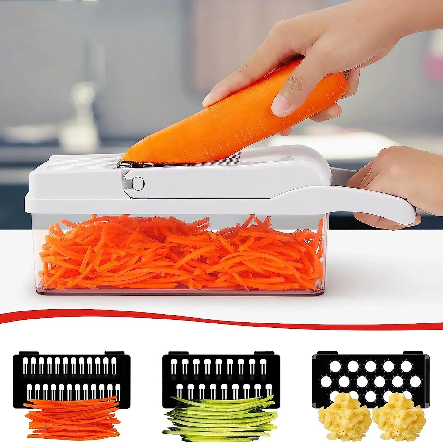 12 In 1 Multifunctional Vegetable Cutter And Food Chopper