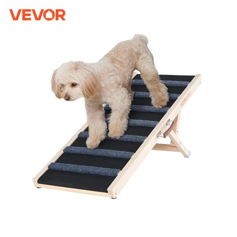 VEVOR Dog Ramp Folding Ladder Anti-slip High Adjustable Ramp