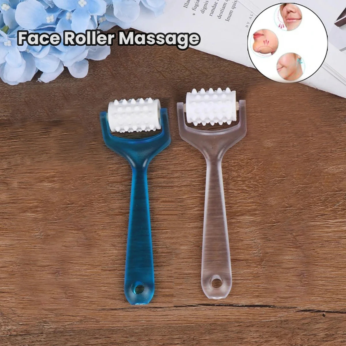 Define Beauty Facial Roller Massager Manual Acupoint Massage Tool