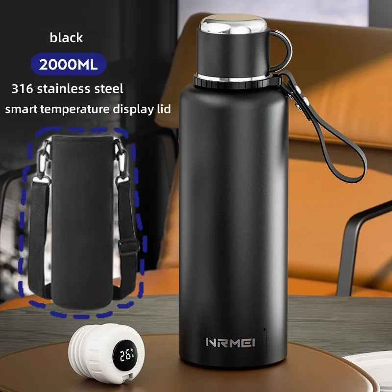 nRMEi Vacuum Thermos Flask Insulated Stainless Water Bottle