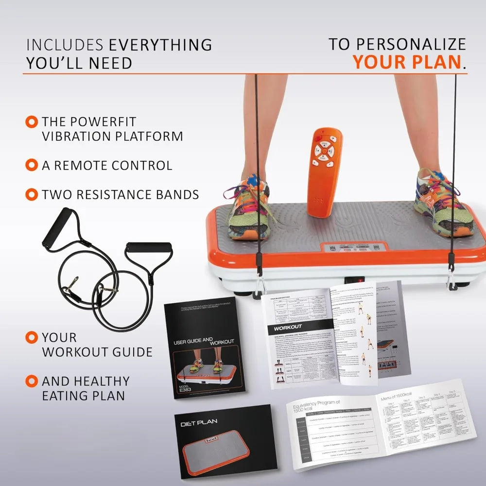 Vibration Board Exercise Machine for Weight Loss and Toning