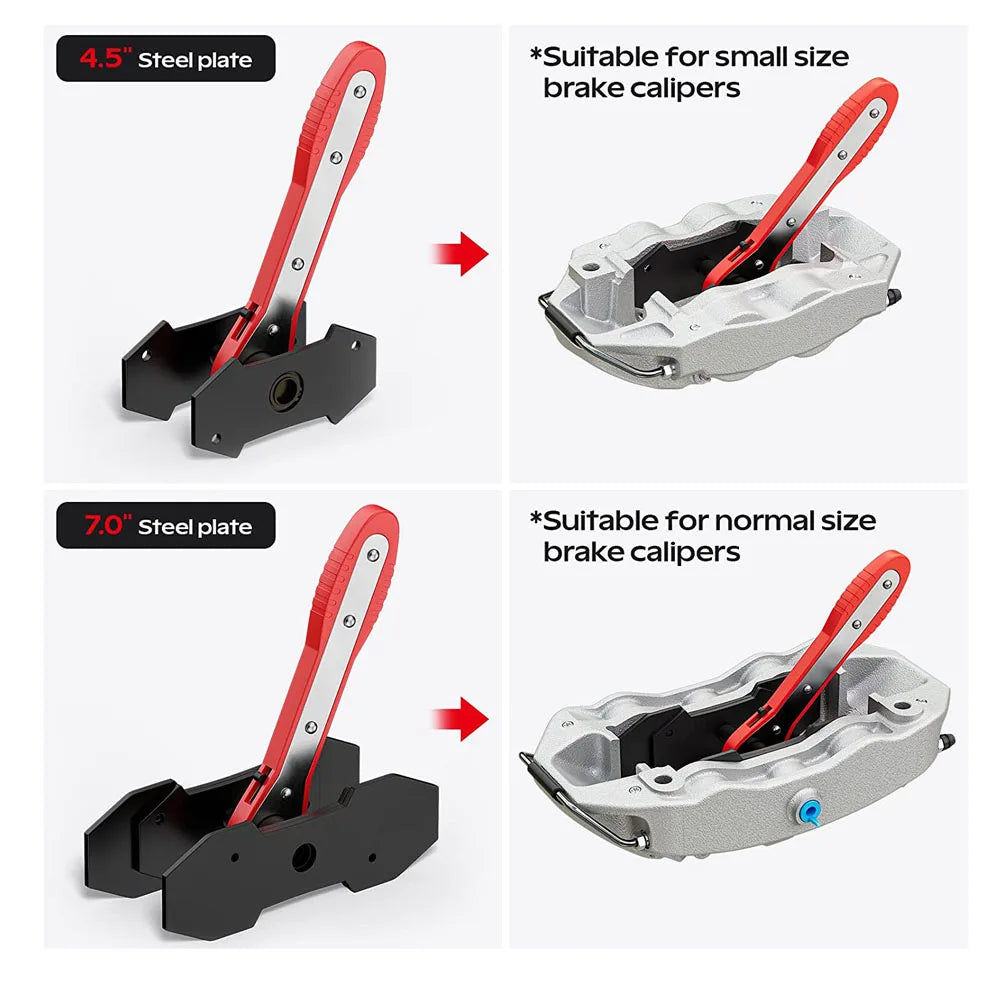 Brake Caliper Press Compression Tool 360 Degree Swing Wrench