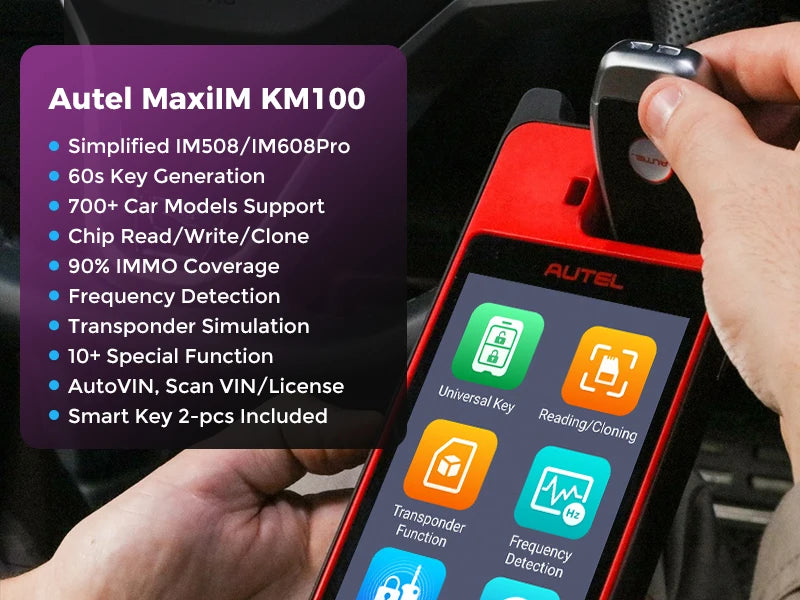 Autel MaxiIM KM100 Key Programming Tool for Cars