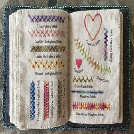 Stitch Book DIY Embroidery Book Creative Sewing Book Binder