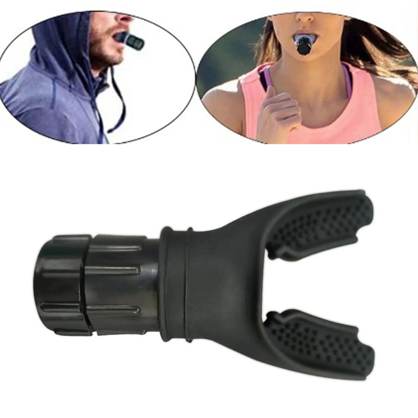 Exerciser Lung Capacity Breathing Trainer Adjustable Resistance