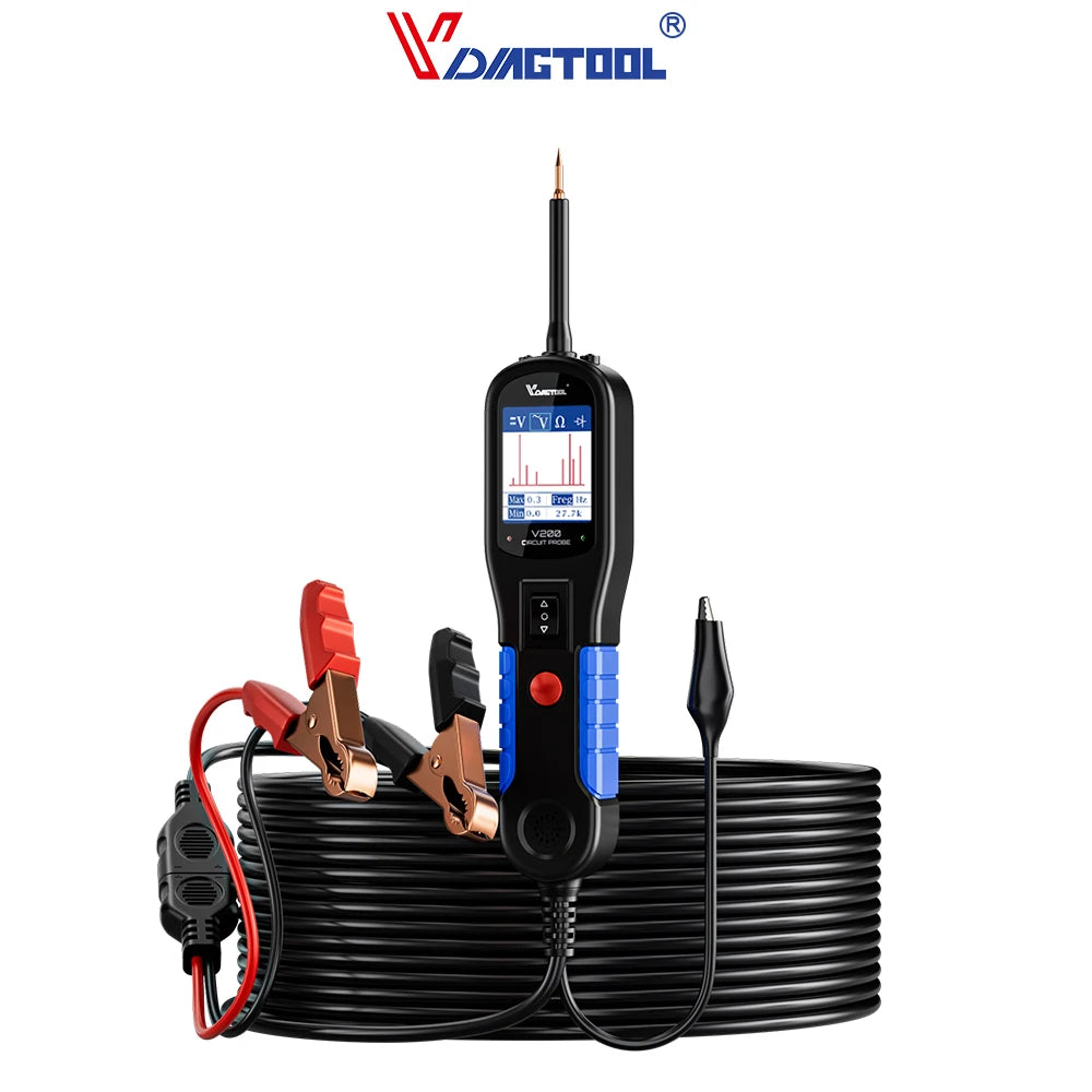 VDIAGTOOL V200 Car Electric Circuit Tester 6V-30V Kit
