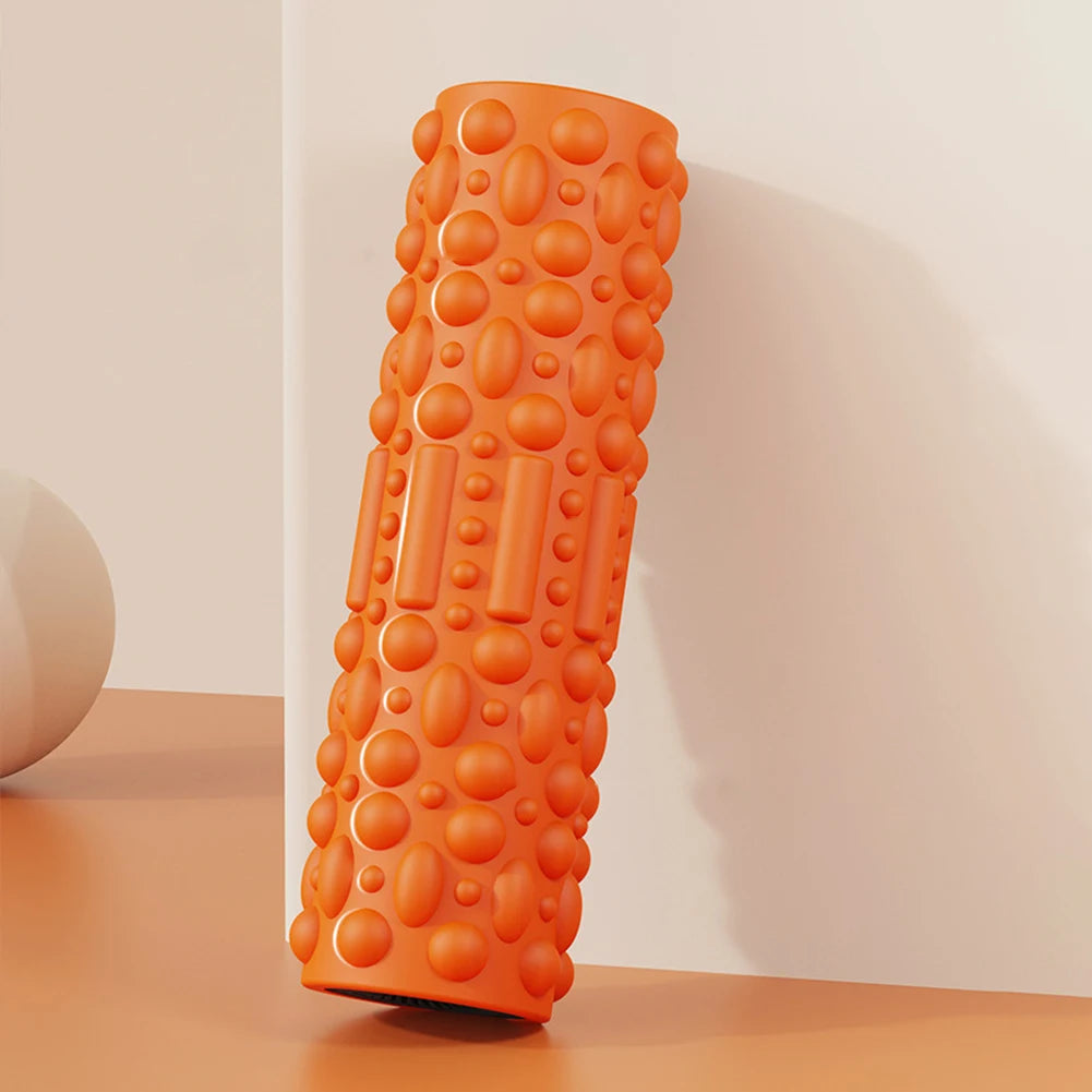 APWIKOGER Electric Vibrating Foam Roller Muscle Massager Column