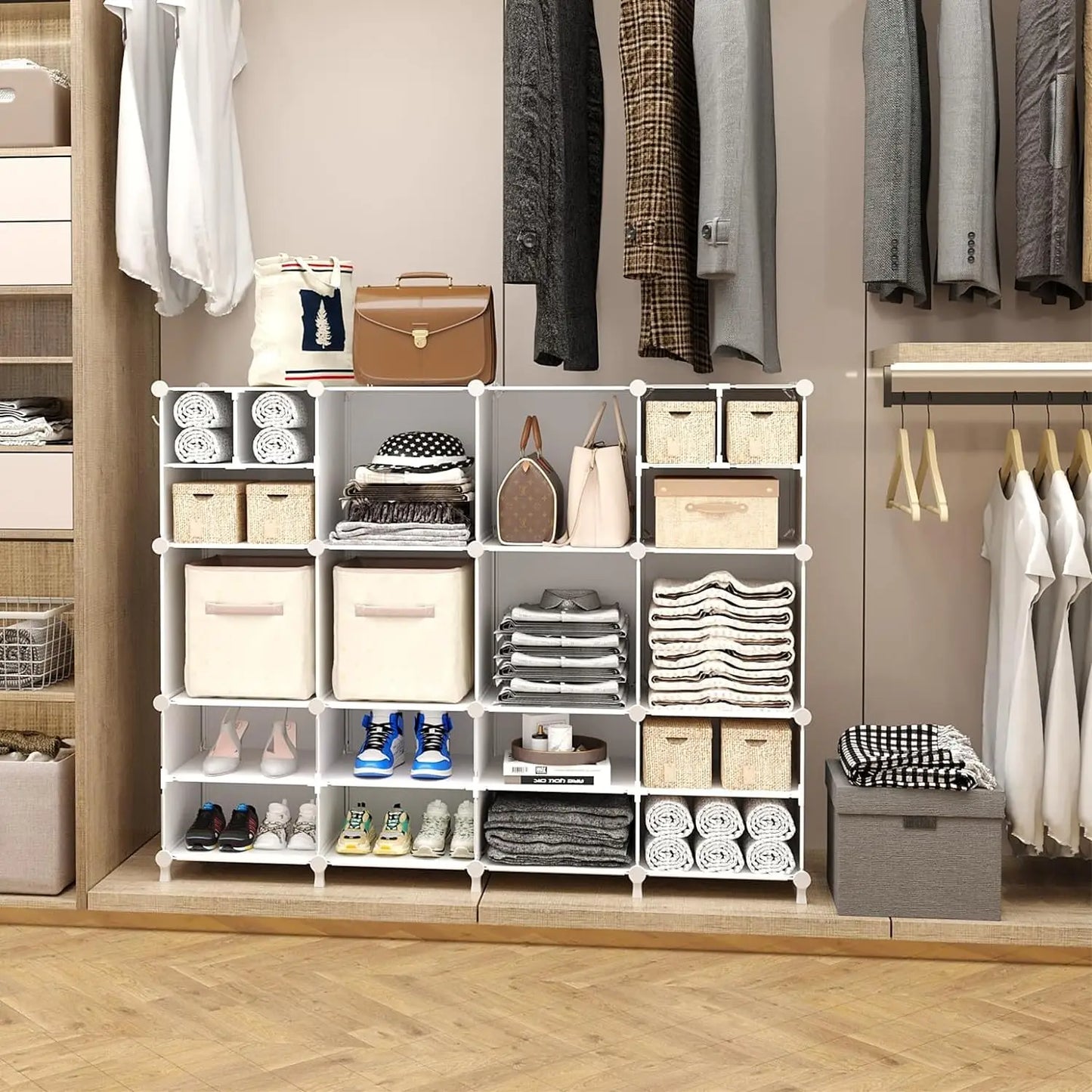 Cube Storage Organizer DIY Portable Closet Shelves