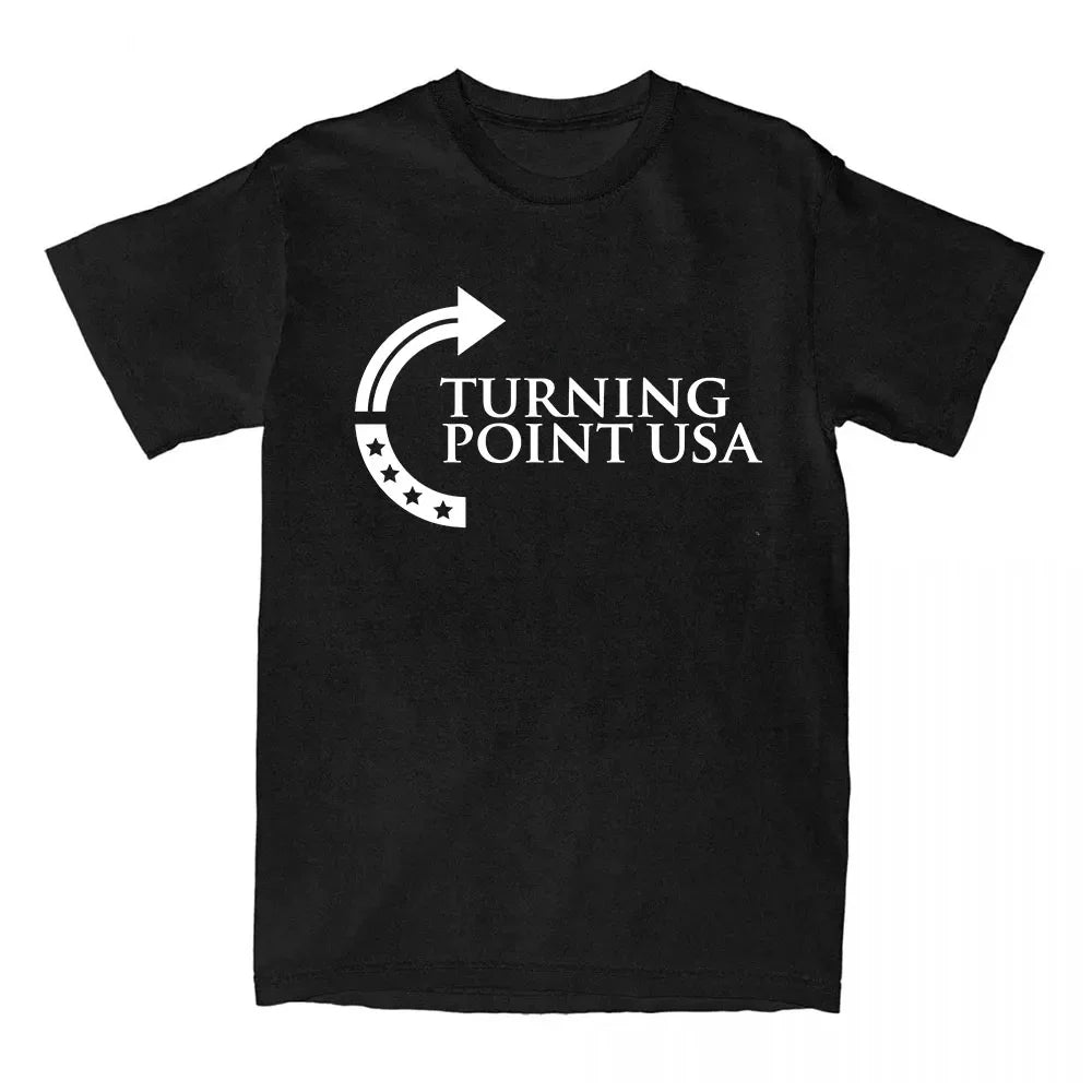 Turning Point Usa Tee American Charlie Kirk Graphic T Shirt