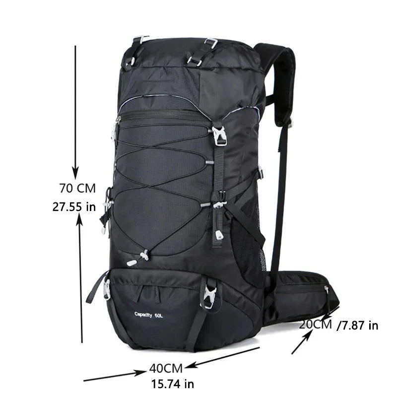 50L Travel Backpack Men Bags Waterproof Tactical Bagpacks Women
