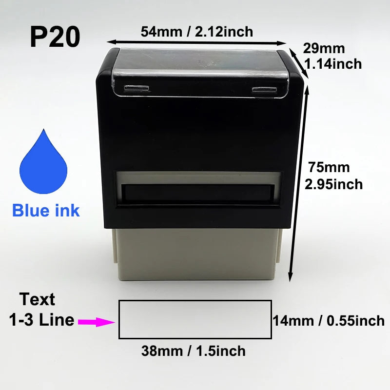 Custom Self-Inking Stamp Customized Self-Inking Rubber Stamps