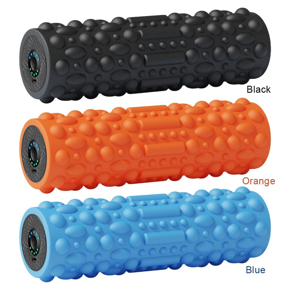APWIKOGER Electric Vibrating Foam Roller Muscle Massager Column