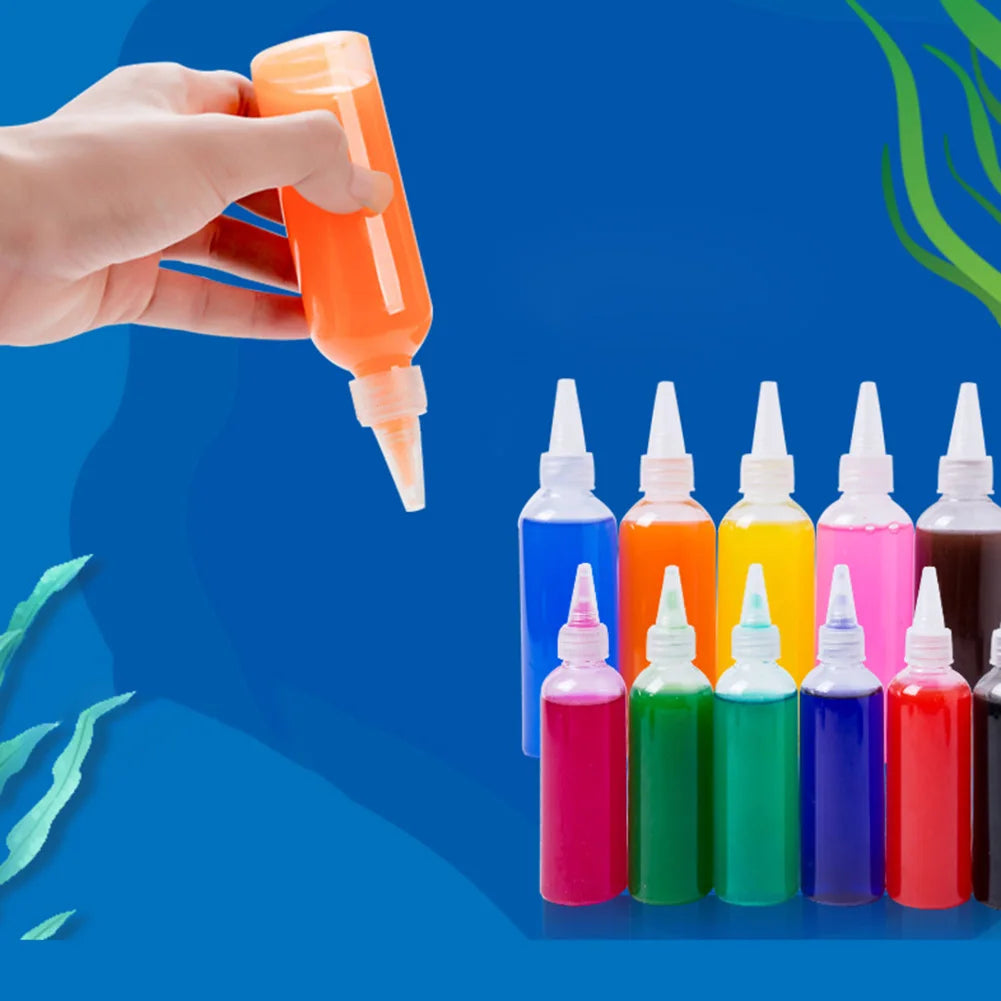 DIY Magic Water Elf Toys Kids Handmade Craft Painting Stickers