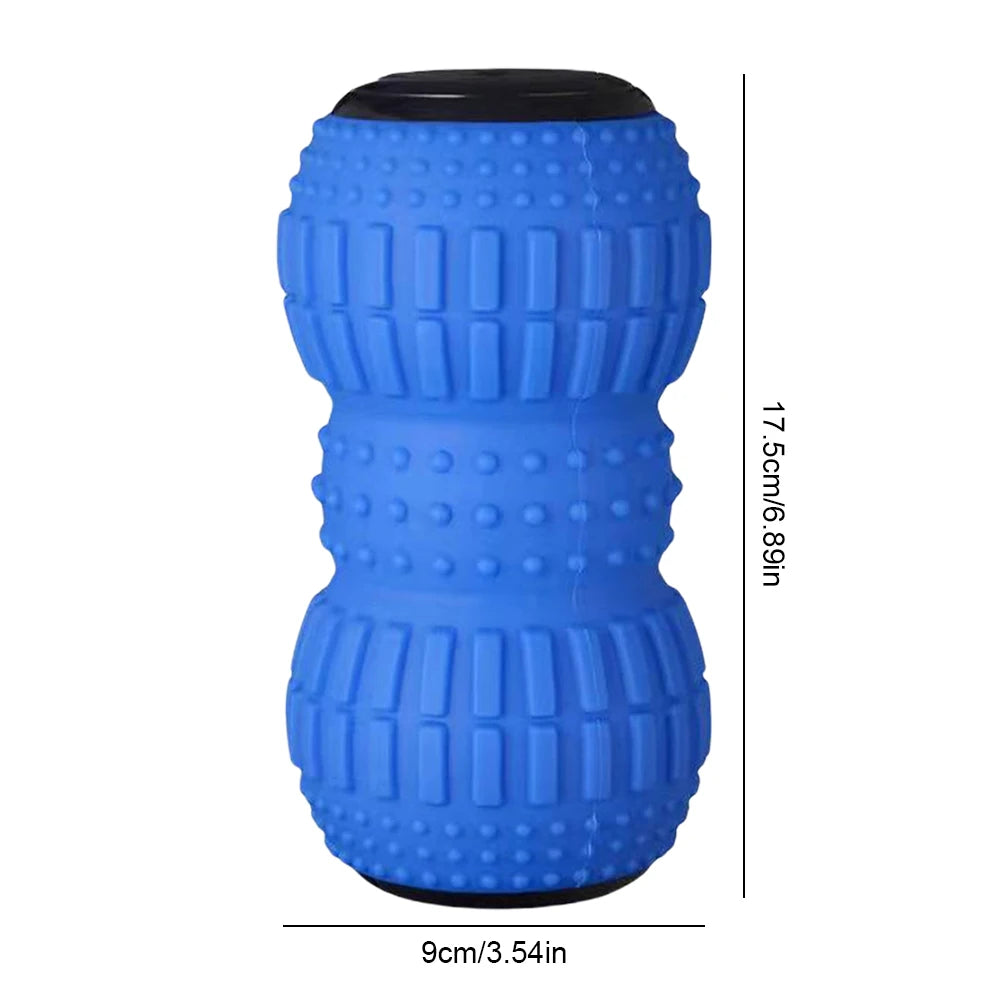 MoJoyce Massage Ball Ergonomic Vibrating Roller Rechargeable 3 Speed