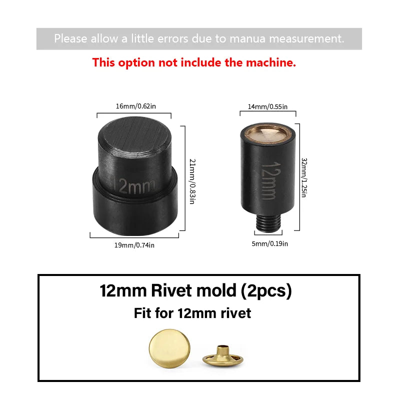 WUTA Manual Button Installation Tool Mute Punching Rivets