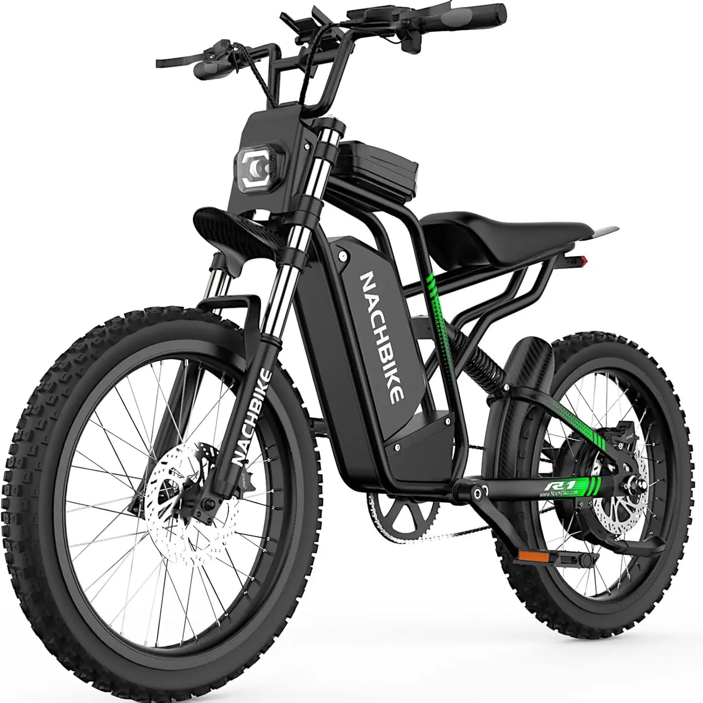 Electric Dirt Bike 4000W With 60V 25Ah Battery Hydraulic Brakes