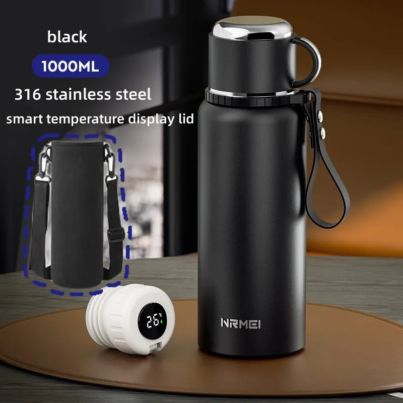 nRMEi Vacuum Thermos Flask Insulated Stainless Water Bottle