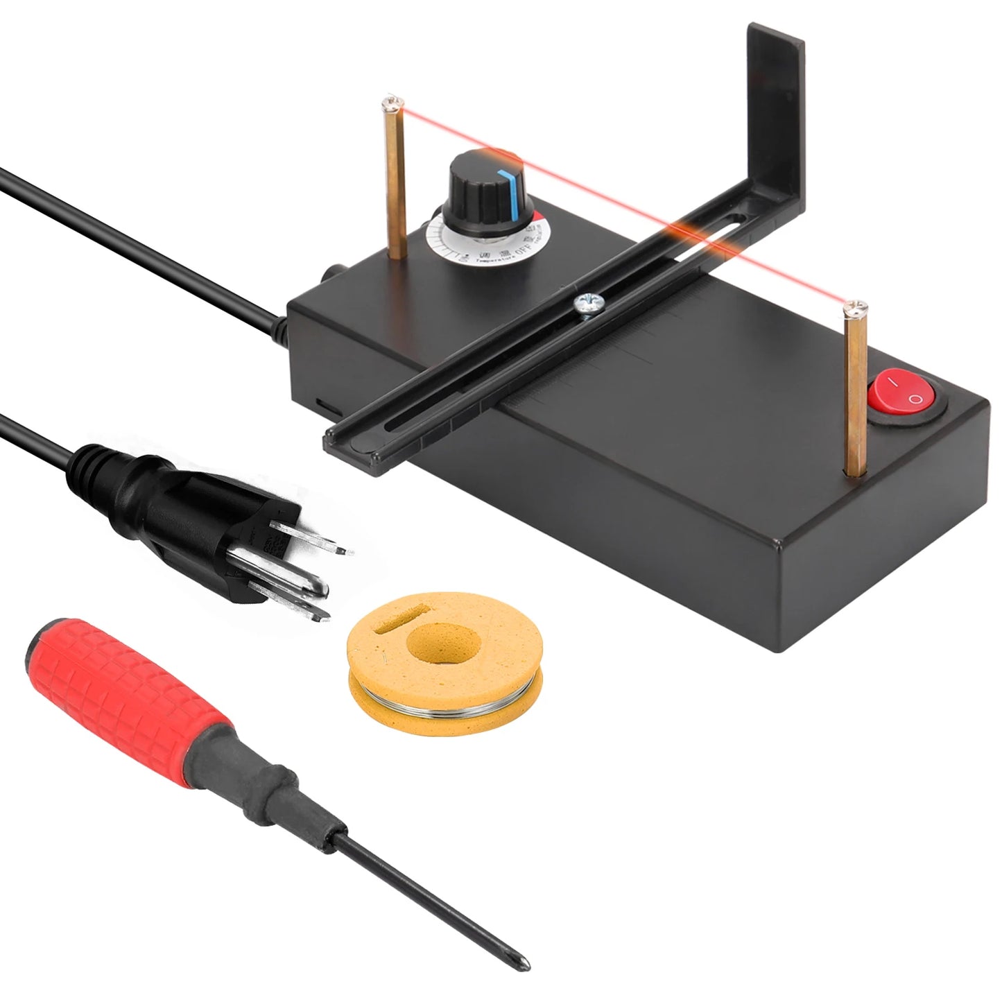 Manual Cut Tool Home Use Hot Ribbon Cutter Machine US Plug